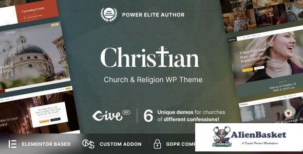 112897  Christian v1.0.3 - Church WordPress Theme 