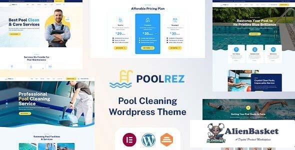 112929  Poolrez v1.0 - Pool Cleaning WordPress Theme 