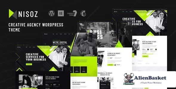 112974  Nisoz v1.0 - Creative Agency WordPress Theme 