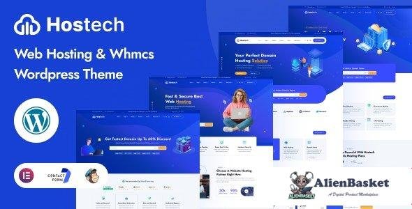 112981  Hostech v1.0.0 - Web hosting & WHMCS WordPress theme 