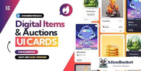 113038  Struninn v1.0.0 - Digital Items and Auctions - UI Cards for Elementor 