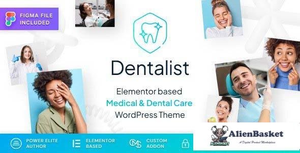 113164  Dentalist v1.0.1 - Medical and Dentist WordPress Theme 