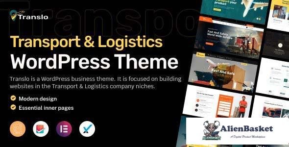 113281  Translo v1.0.0 – Logistics and Transportation WordPress Theme 