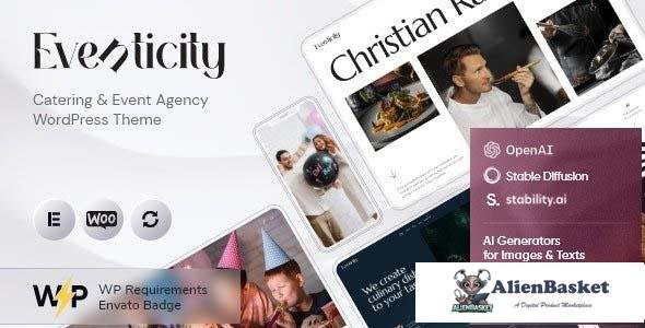 113323  Eventicity v1.0 - Catering & Event Agency WordPress Theme 