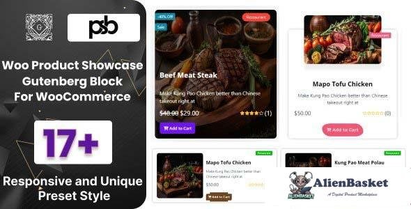 113354  WooCommerce Product Showcase Gutenberg Block v1.0.0 
