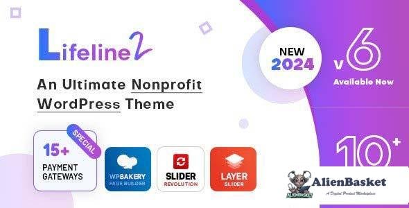 113413  Lifeline 2 v6.6.2 - An Ultimate Nonprofit WordPress Theme for Charity, Fundraising and NGO O