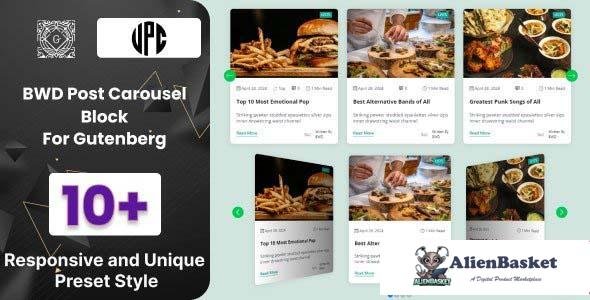 113861  BWD Post Carousel Block For Gutenberg v1.0 